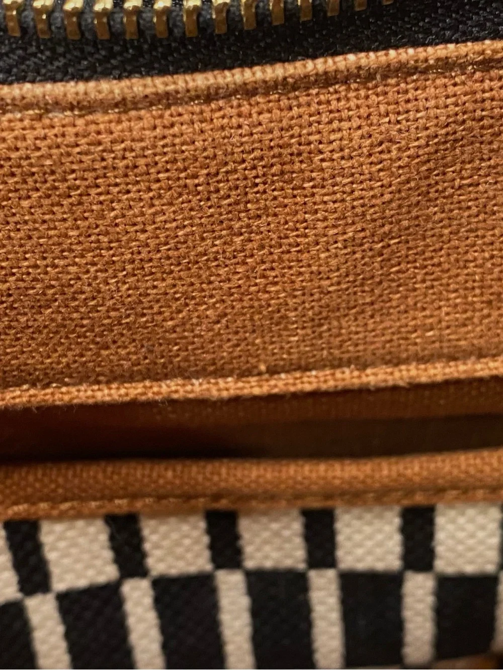 Spartina 449 Black & Cream Woven Check Tote with Tassels Linen/Leather